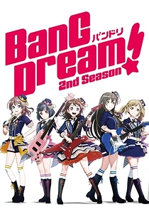 Poster for anime BanG Dream! 2nd Season