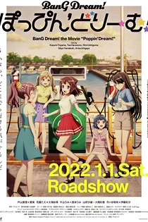 Poster for anime BanG Dream! Poppin'Dream!