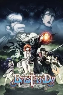 Poster for anime Bastard‼ Heavy Metal, Dark Fantasy