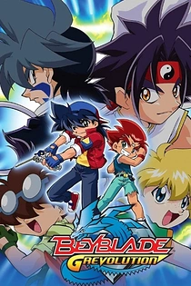 Poster for anime Beyblade G Revolution