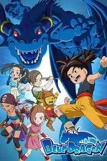 Poster for anime Blue Dragon