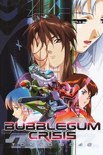 Poster for anime Bubblegum Crisis Tokyo 2040