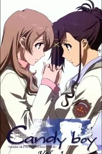 Poster for anime Candy Boy: Nonchalant Talk of the Certain Twin Sisters in Daily Life