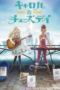 Poster for anime Carole & Tuesday