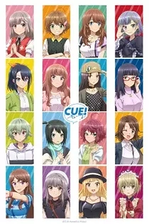 Poster for anime Cue!