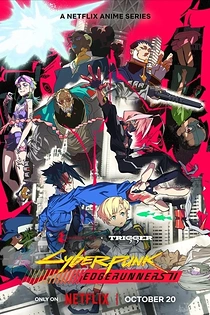 Poster for anime Cyberpunk: Edgerunners 2