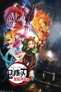 Poster for anime Demon Slayer: Kimetsu no Yaiba Mugen Train Arc