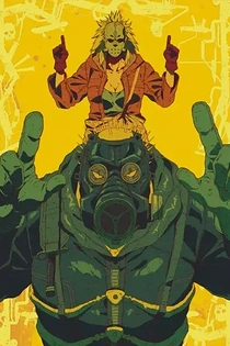 Poster for anime Dorohedoro: Bonus Curse or Extra Evil