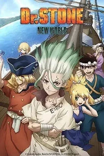 Poster for anime Dr. Stone: New World