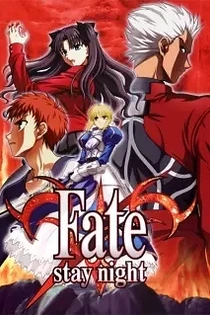 Poster for anime Fate/stay night