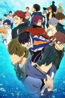 Poster for anime Free! Dive to the Future Episode 0