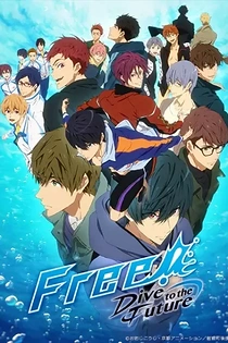 Poster for anime Free! Dive to the Future