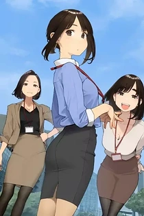 Poster for anime Ganbare Douki-chan: The Coworker is Suffering from Social Inequality