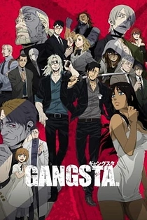 Poster for anime Gangsta.