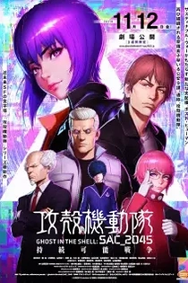 Poster for anime Ghost in the Shell: SAC_2045 - Sustainable War
