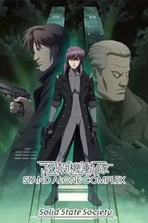 Poster for anime Ghost in the Shell: Stand Alone Complex - Solid State Society