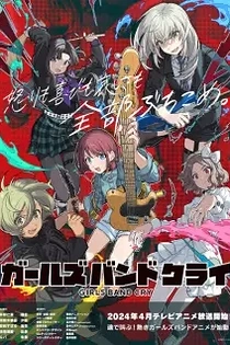 Poster for anime Girls Band Cry