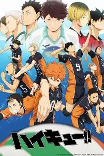 Poster for anime Haikyu!!