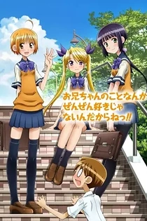 Poster for anime I Don't Like My Big Brother At All!