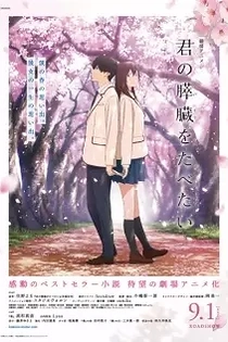 Poster for anime I Want To Eat Your Pancreas