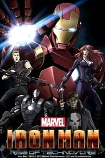 Poster for anime Iron Man: Rise of Technovore