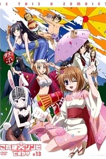 Poster for anime Is This a Zombie? OVA