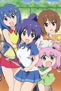 Poster for anime Ketsuekigata-kun! Featuring Yuri & Nasuno