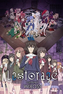 Poster for anime Lostorage Conflated WIXOSS