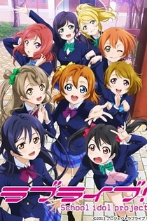 Poster for anime Love Live! School Idol Project