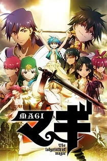 Poster for anime Magi: The Labyrinth of Magic