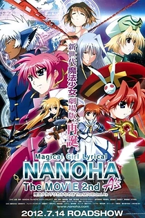 Poster for anime Magical Girl Lyrical Nanoha: The Movie 2nd A's