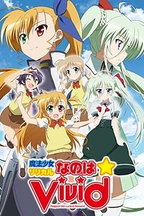 Poster for anime Mahou Shoujo Lyrical Nanoha ViVid