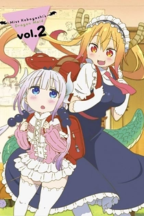 Poster for anime Miss Kobayashi's Dragon Something