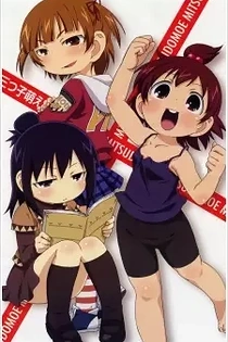 Poster for anime Mitsudomoe: Oppai Ippai Mama Genki
