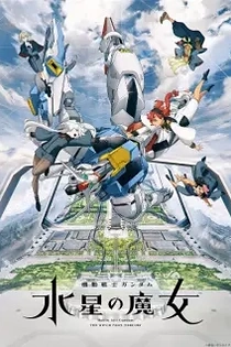 Poster for anime Mobile Suit Gundam: The Witch from Mercury