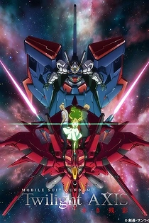 Poster for anime Mobile Suit Gundam: Twilight Axis - Red Blur