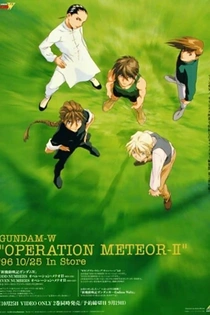 Poster for anime Mobile Suit Gundam Wing: Operation Meteor