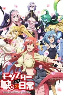 Poster for anime Monster Musume: Everyday Life with Monster Girls