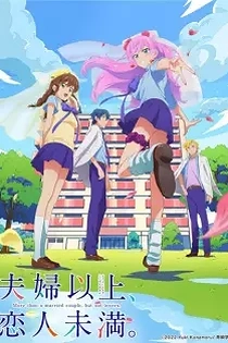 Poster for anime More than a Married Couple, but Not Lovers.