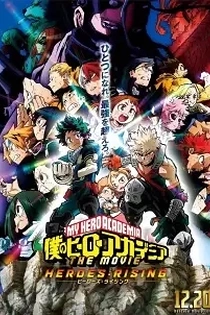 Poster for anime My Hero Academia: Heroes Rising