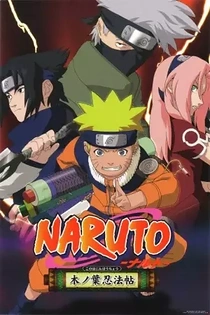 Poster for anime Naruto: Find the Crimson Four-leaf Clover!