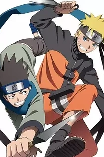 Poster for anime Naruto Shippuden: Chunin Exam on Fire! Naruto vs. Konohamaru!