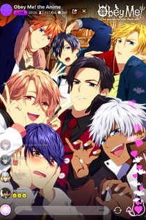 Poster for anime Obey Me!