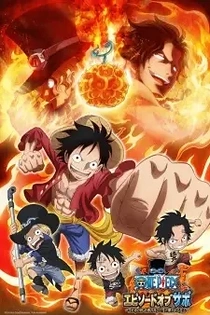 Poster for anime One Piece: Episode of Sabo - Bond of Three Brothers, A Miraculous Reunion and an Inherited Will