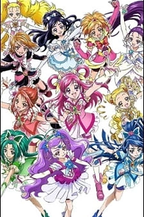 Poster for anime Precure All Stars GoGo Dream Live!