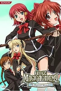 Poster for anime Quiz Magic Academy: The Original Animation