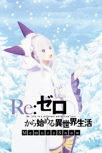 Poster for anime Re:ZERO -Starting Life in Another World- Memory Snow: Manner Movie
