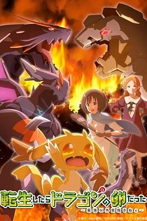 Poster for anime Reincarnated as a Dragon Hatchling