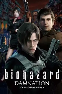 Poster for anime Resident Evil: Damnation