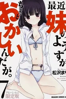 Poster for anime Saikin, Imouto no Yousu ga Chotto Okashiinda ga. OVA